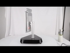 Auto quiosque da medida da temperatura corporal com reconhecimento facial 8 polegadas