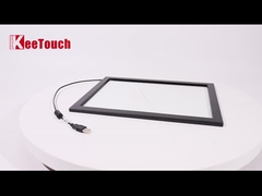 Painel de toque infravermelho IP65 de 15 polegadas impermeável com vidro do vândalo de 3mm anti