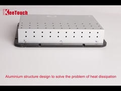 IP65 monitor de TFT LCD de 8 polegadas, monitor 1024x768 do tela táctil do brilho alto