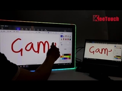 32 polegadas PCAP Touch Monitor Open Frame Com LED Flexível Strips para jogos