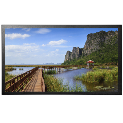 21.5 Inch SAW Touch Monitor Anti Vandal Dust Proof With LCD Screen