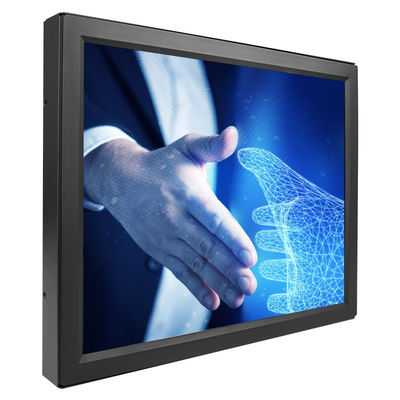 15-Inch SAW Touch Monitor: Waterproof, 400cd/M² Brightness