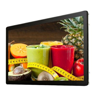 Tempered Glass 21.5 Inch PCAP Touch Monitor For Touch Screen Vending Machine