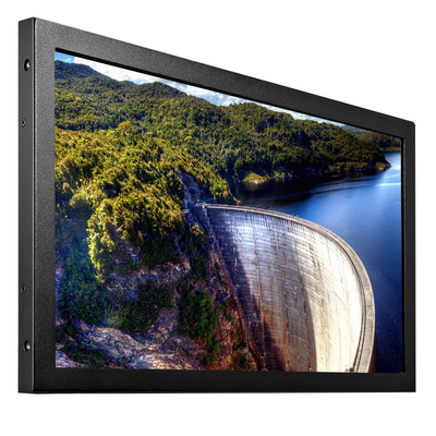 18.5 Inch Interactive Touch Screen Monitor Scratch Resistant 250cd/M2 Brightness